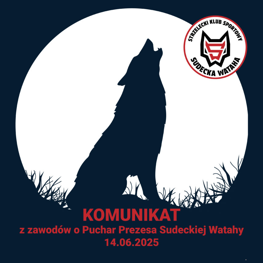 KOMUNIKAT Z ZAWODÓW O PUCHAR PREZESA SUDECKIEJ WATAHY 14.06.2025