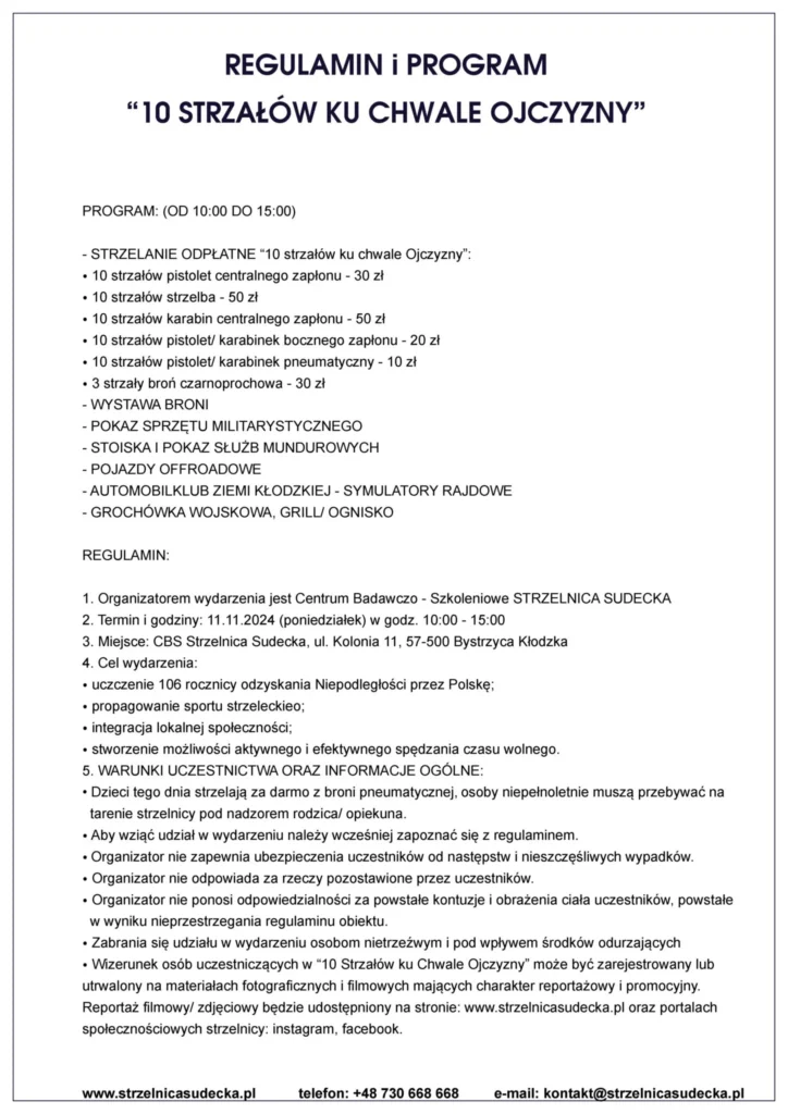 10 STRZAŁÓW KU CHWALE OJCZYZNY 11.11.2024 9.1 724x1024