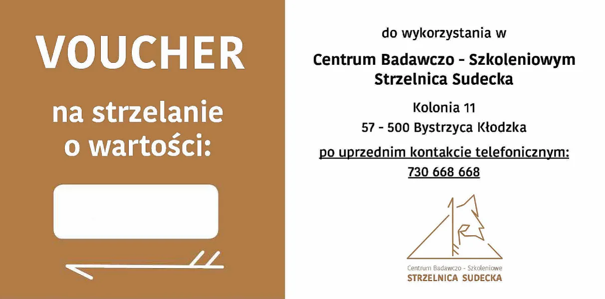 voucher strzelnica sudecka
